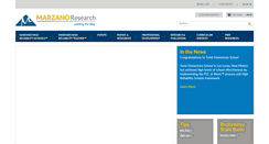 Desktop Screenshot of marzanoresearch.com